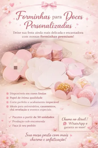 ? FORMINHAS PARA DOCES PERSONALIZADAS ?
