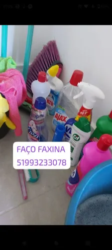 Faço faxina 