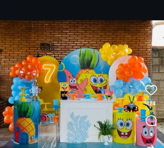 Decoração de aniversário infantil qualquer tema 