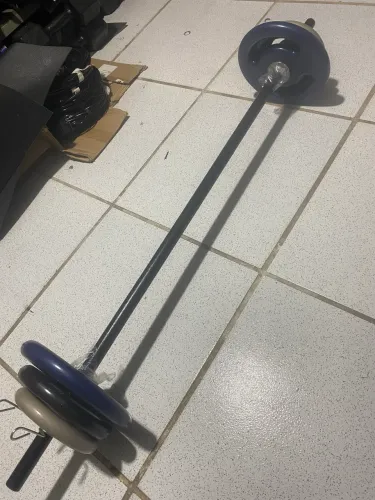 Vendo kit boddy pump novo para exercícios! Leia anuncio