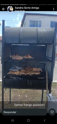 Churrasqueira de assar frango 