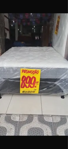 Cama Triluxo 12cm espuma apenas 900,00 entrega agora