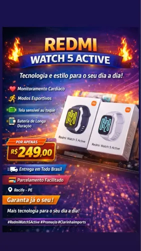 Smartwach Redmi Watch 5 Active