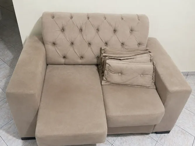 Sofá reclinável