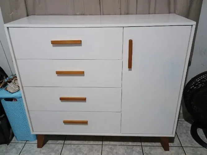 Cômoda infantil 100% MDF 