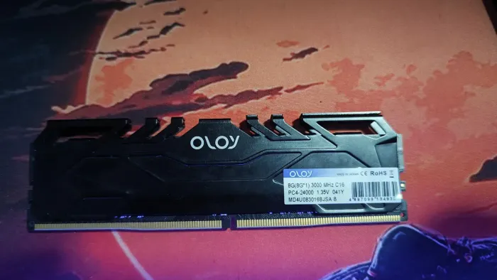 Memória RAM oloy 8 gb ram 3000 MHz