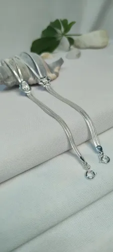 Pulseira de prata 925 feminina
