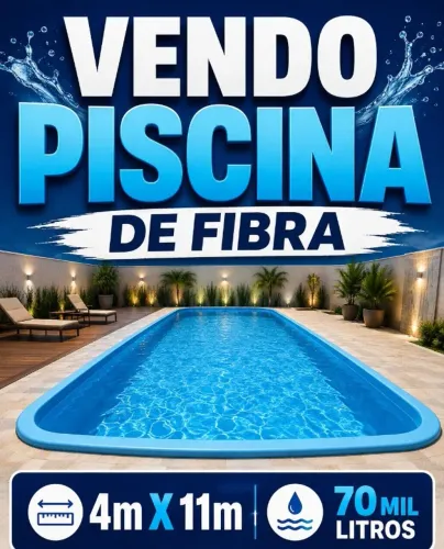Piscina de fibra
