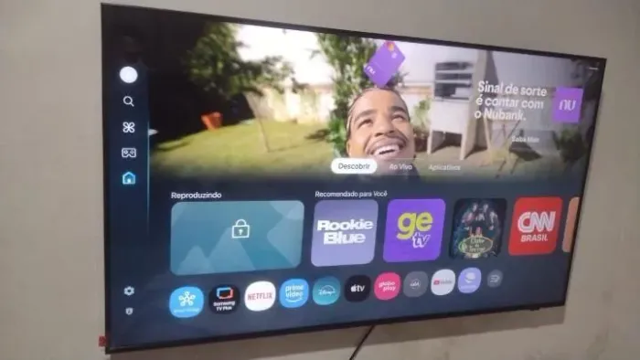 Televisão 50 smart maravilhosa com Xbox