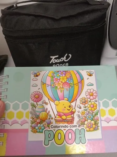 Bob gold ursinho pooh + 85 canetas touch