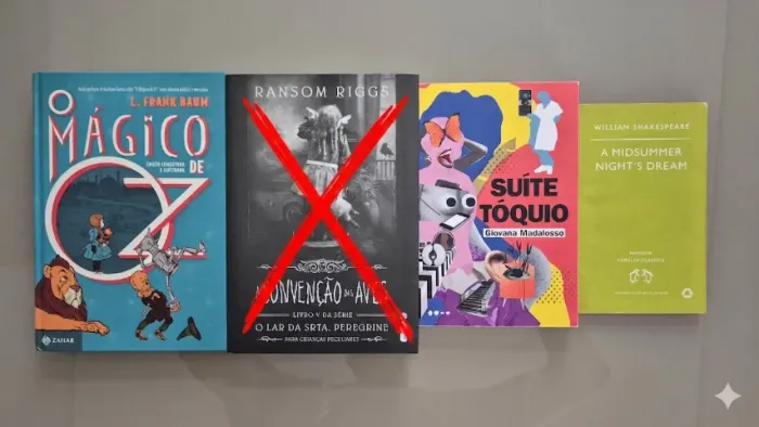 Livros diversos a R$ 40,00 cada um