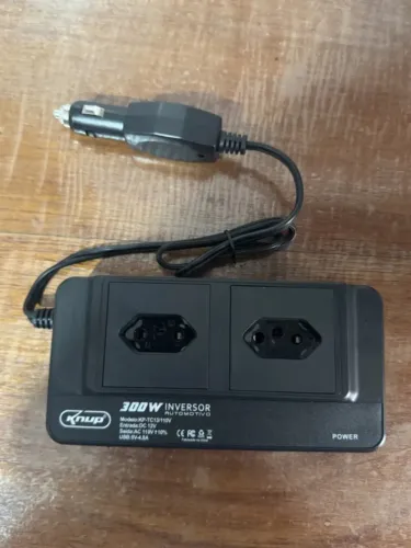 Inversor de Tensão 12V para 127V 300W com USB