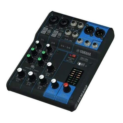 Mesa de Som Yamaha MG06