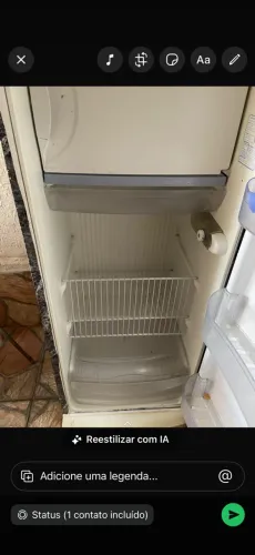 Vende se geladeira 350