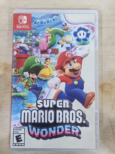 Super Mario Bros Wonder cartucho de Nintendo switch