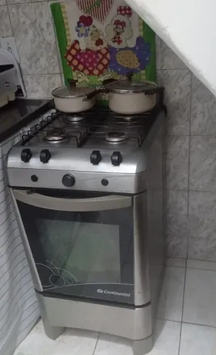 Fogão inox continental