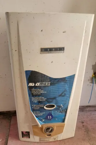 Aquecedor a gás orbis 15 litros