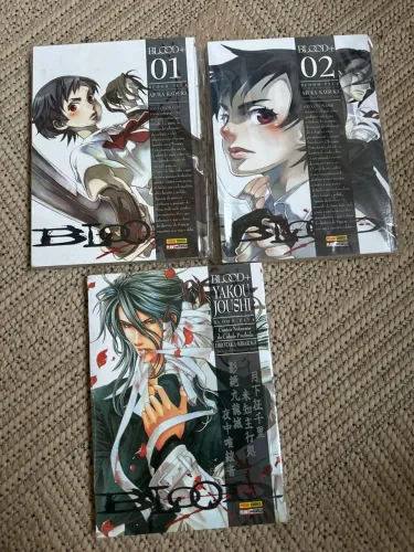 Blood + e Blood + Yakou Joushi mangá