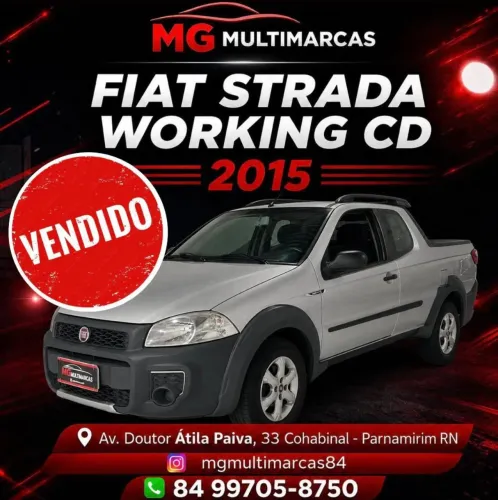 Fiat Strada Working 1.4 MPI Fire Flex 8V CD 2015