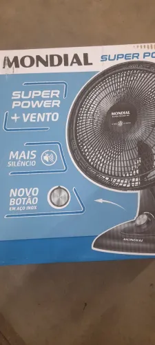 Ventilador40cm novo. Só 160.