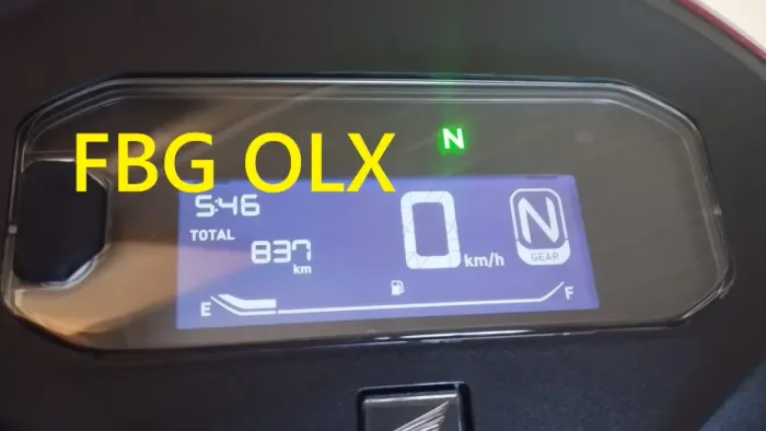 Honda Biz 125 EX 25/25 837km - Única dona