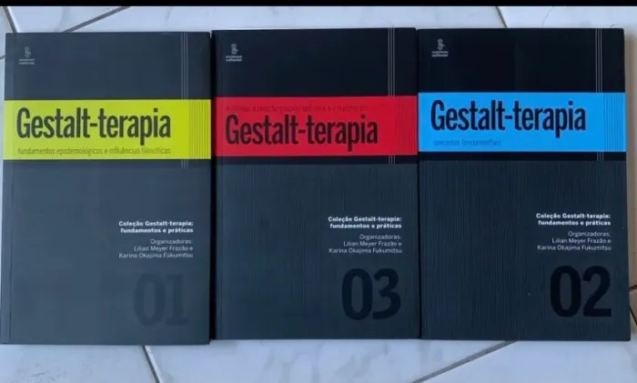 Livros de Psicologia: Coleção Gestalt-Terapia (Volumes 1, 2 e 3)