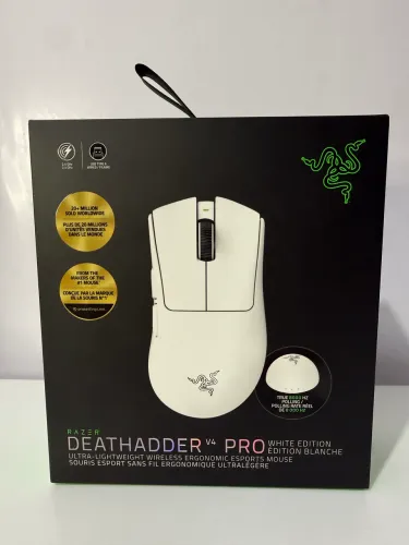 Razer DeathAdder V4 Pro White Edition