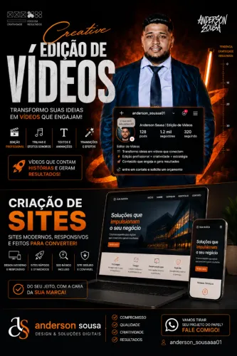 Edição de vídeos