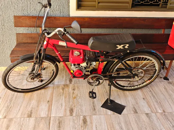 Bicicleta motorizada 4 tempos MÃO BIKE 