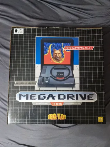 Mega drive ano 2017 novo na caixa