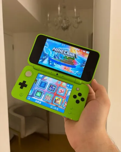 Nintendo 2ds Xl edição Minecraft novinho com carregador e caneta originais