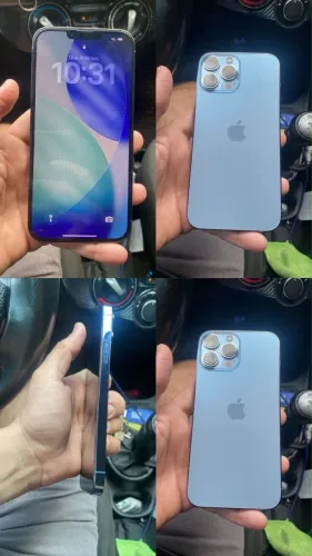 iPhone 13 Pro Max 256 GB aceito celular inferior e mais volta