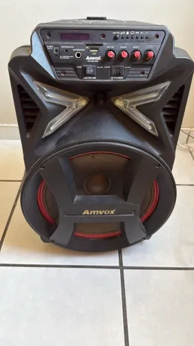 caixa de som com problema no audio