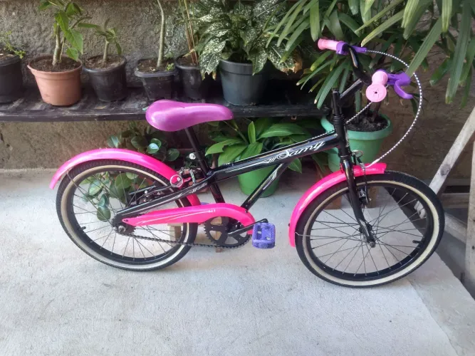 Bicicleta infantil aro 20 reformada 