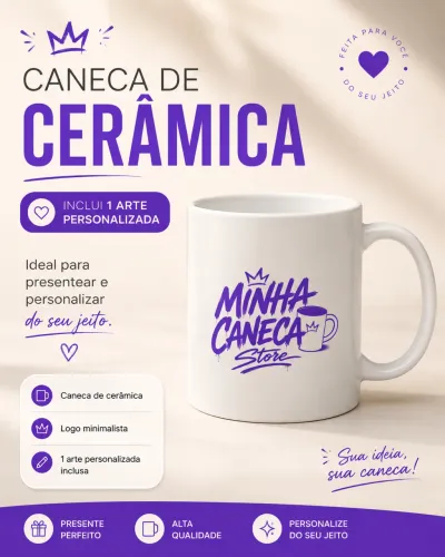 Canecas personalizadas ?
