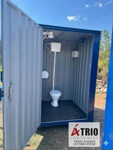 Container banheiro ? nr18