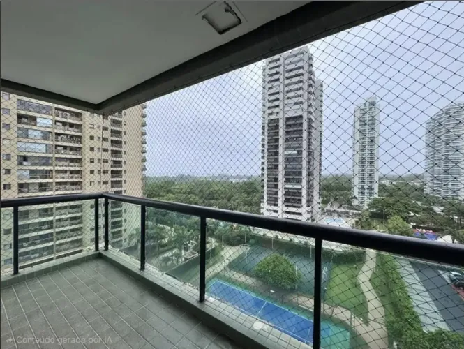 Apartamento para locação no condomínio Pedra de Itaúna com 105m² com 3 quartos 1 suite RJ.