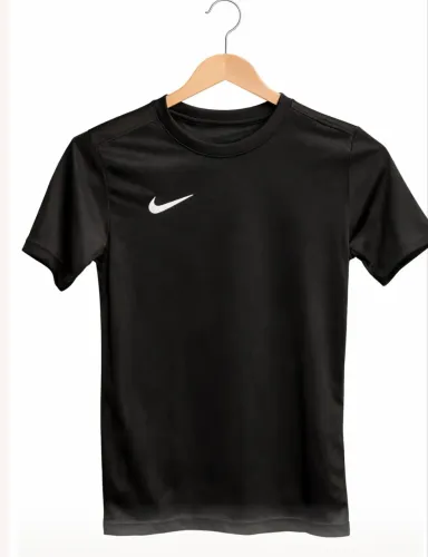 Camiseta Dri Fit infantil preta