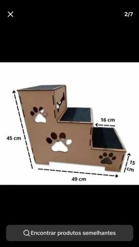 Escada para pet