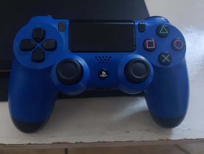 Controle PlayStation 4 original azul funcionando 100%