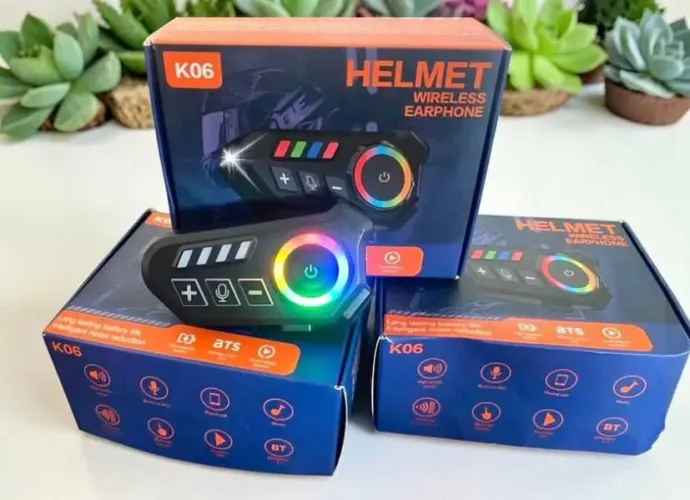 Fone Bluetooth Capacete de Moto - Promo