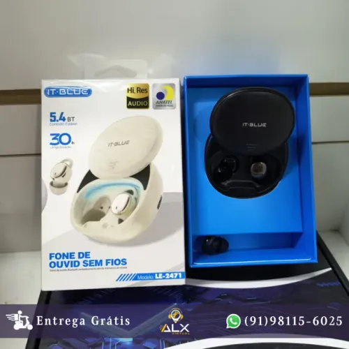 Fone Bluetooth It-blue Le-2471 - Som de Qualidade e Liberdade Sem Fios *ENTREGA GRÁTIS*