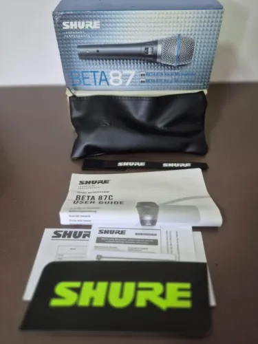 Microfone Condensador Supercardióide Shure Beta 87c