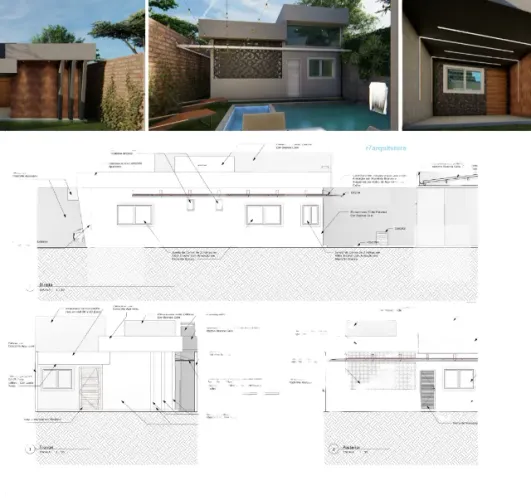 Projetos arquitetonicos e complementares *