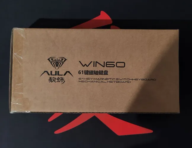 AULA WIN60 HE Standard - Teclado Magnético (Hall Effect/8K Polling Rate) - Lacrado