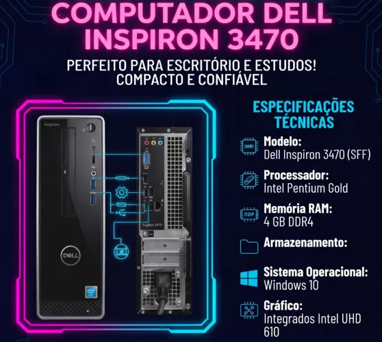 Desktop Dell inspiron 3470