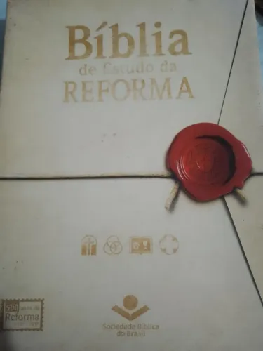 Biblia da Reforma edição comemorativa 500 anos