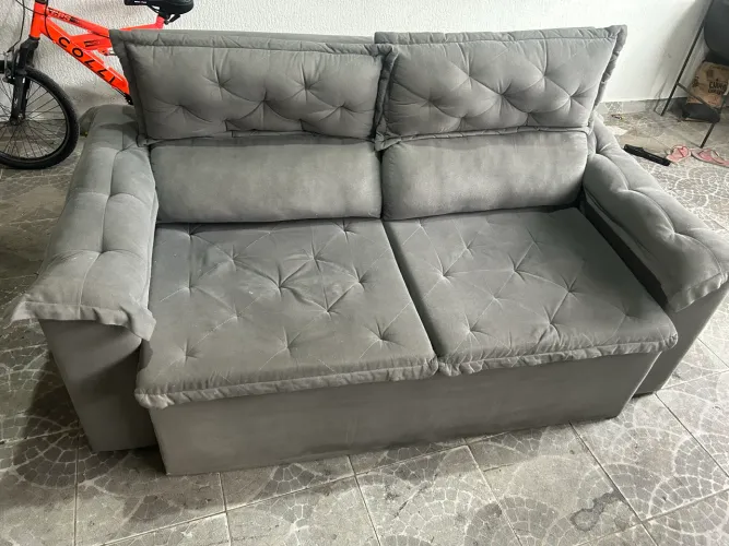 SOFÁ RETRÁTIL RECLINÁVEL