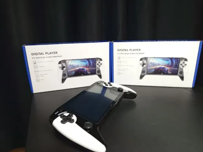 Console Portátil X9 Tela 5,5 Jogos Retro e Saída TV