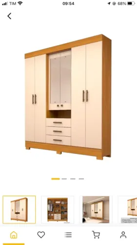 Guarda roupa novo